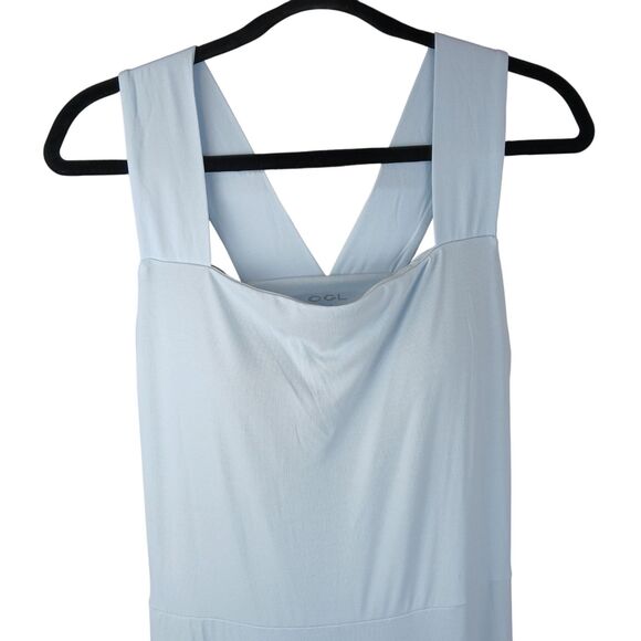 OGL Eco-SkinKiss  XL Flowy Square Neck Wide Straps Midi Brami Dress Pockets NWT - Picture 6 of 16